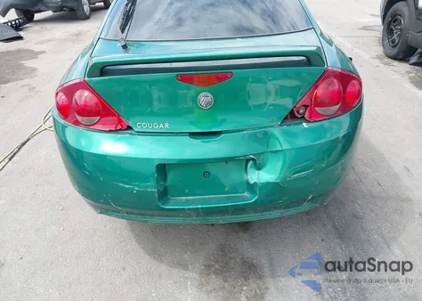 2002 Mercury Cougar V6 из США, поврежденный, VIN 1ZWHT61L925615280